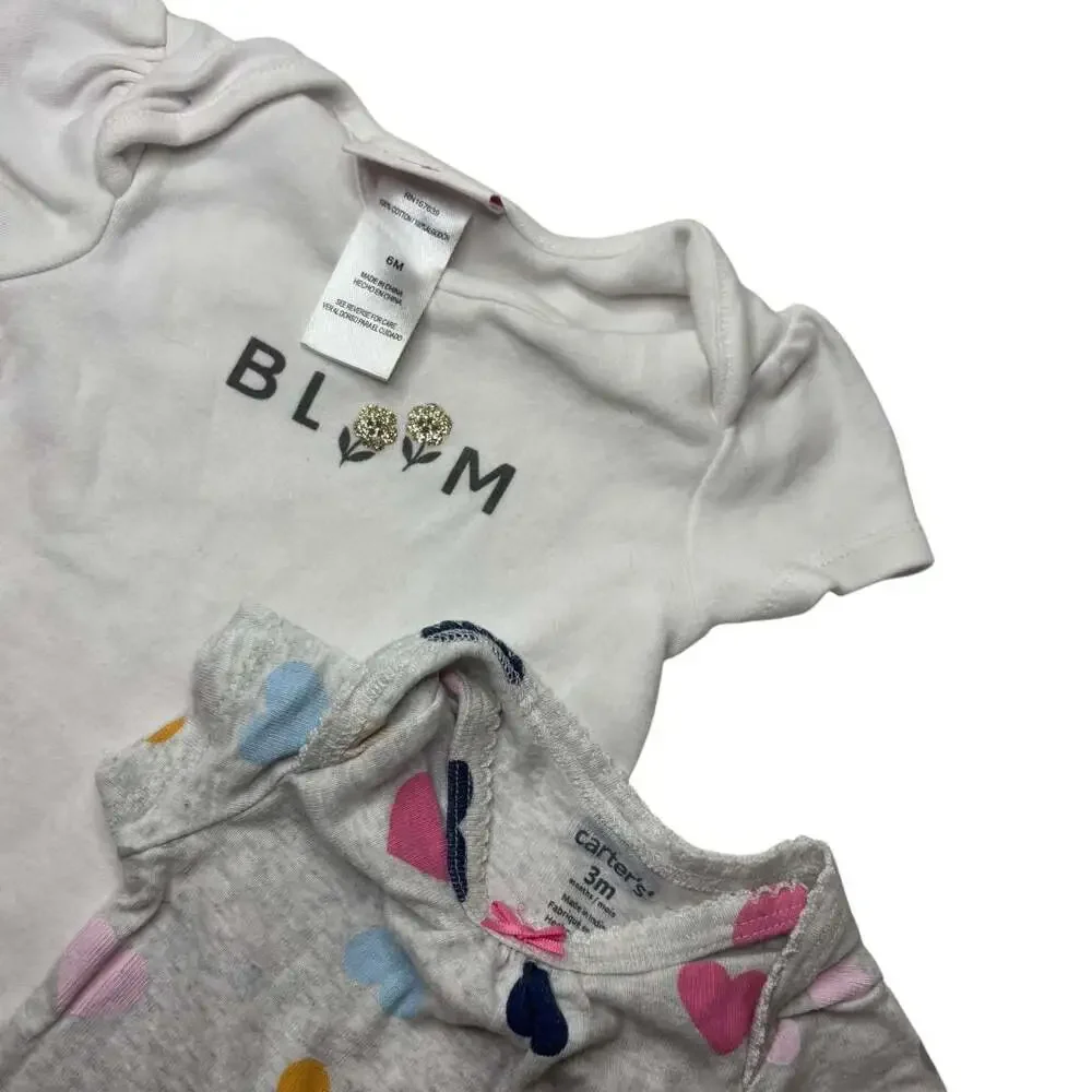 Baby Girl 5-Piece Clothing Bundle 3-6 Months